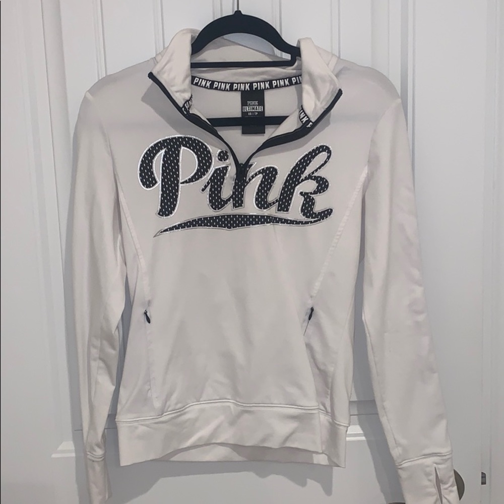 PINK white sweater